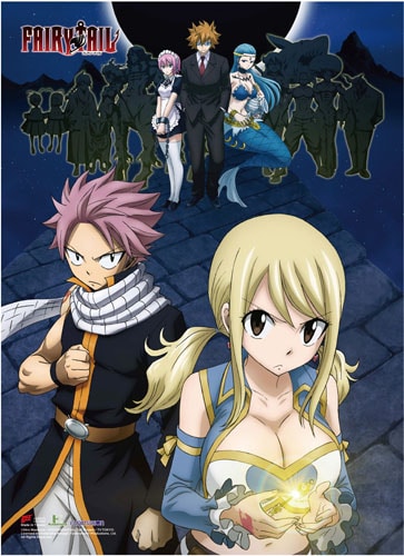 Fairy Tail S7 Group 2 Wall Scroll Pose 1