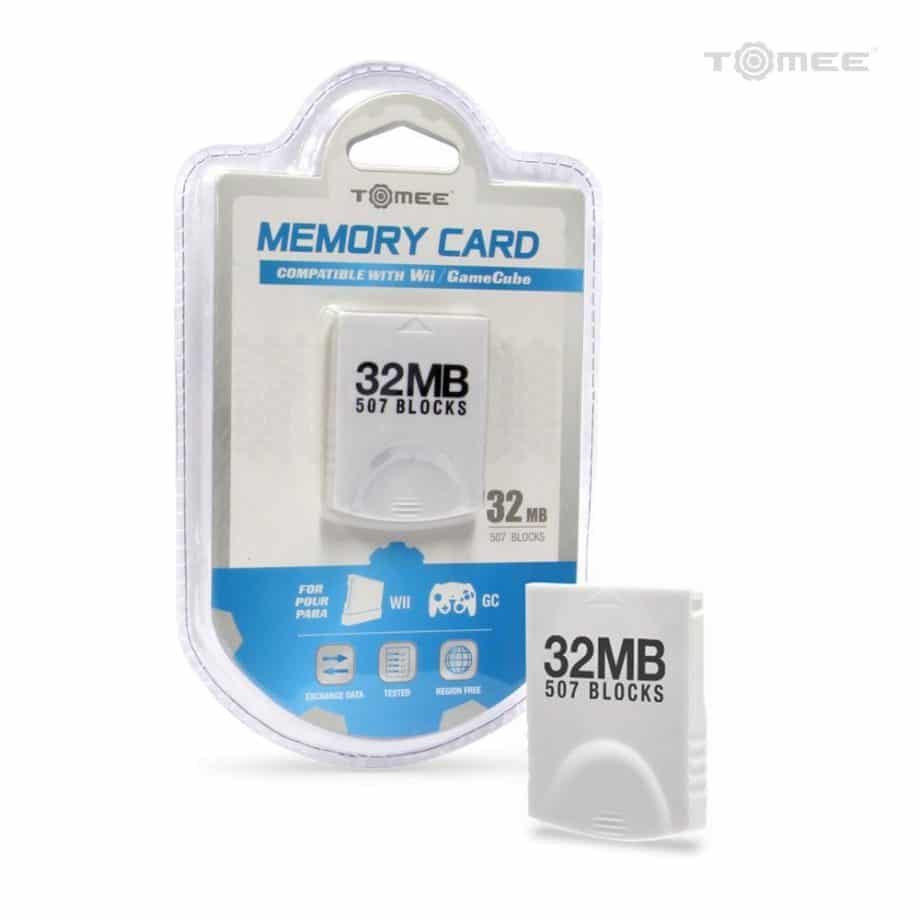 32MB Memory Card For Wii/ GameCube Pose 1