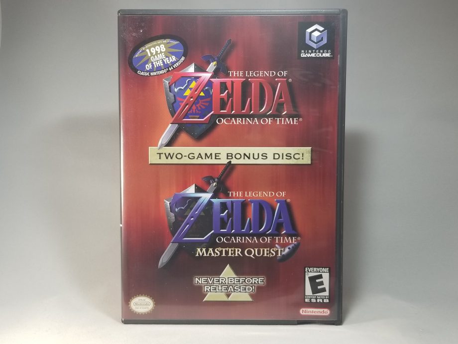 The Legend Of Zelda Ocarina Of Time Master Quest Front
