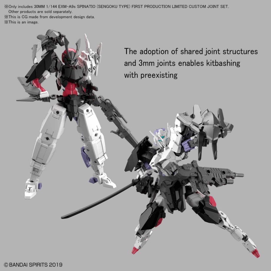 1/144 EXM-A9s Sengoku Type First Production Limited Custom Joint Set Pose 7