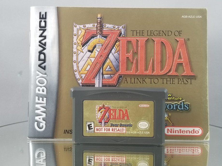 The Legend Of Zelda A Link To The Past Four Swords Not For Resale
