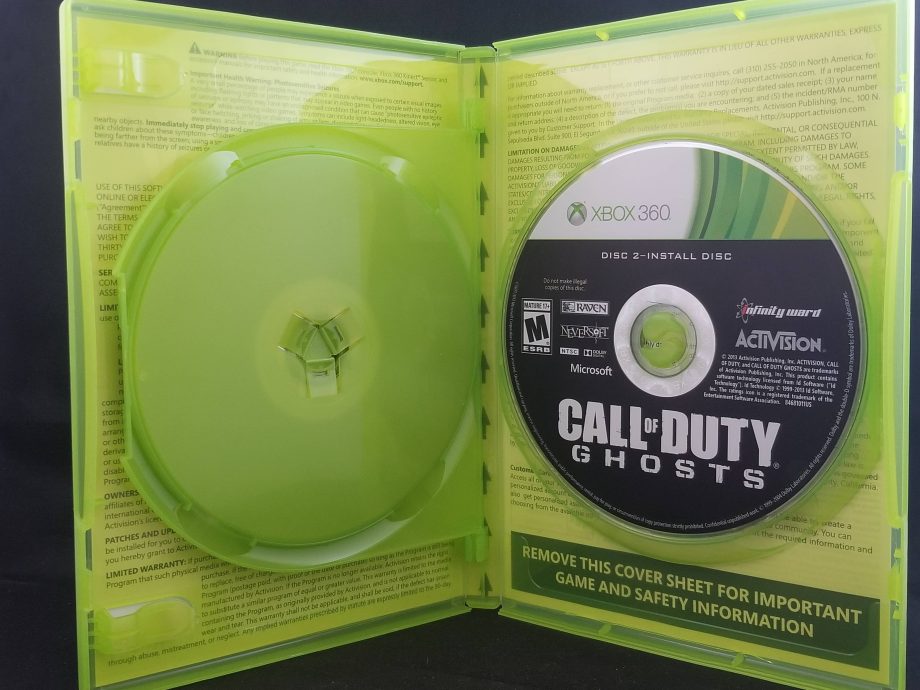 Call Of Duty Ghosts Disc 2