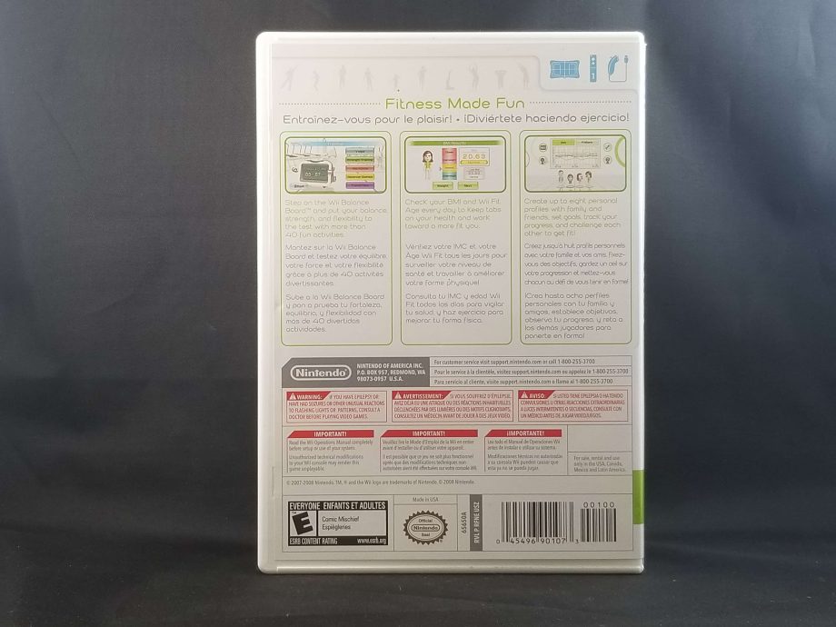 Wii Fit Back