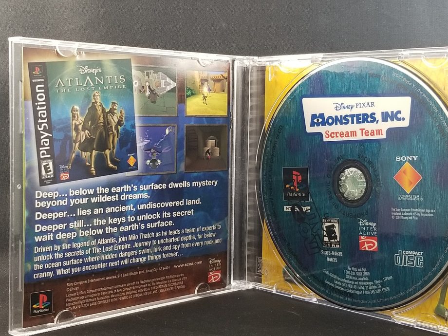 Monsters Inc Disc