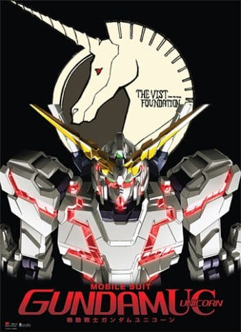 Gundam Universal Century RX-0 Unicorn Gundam Wall Scroll