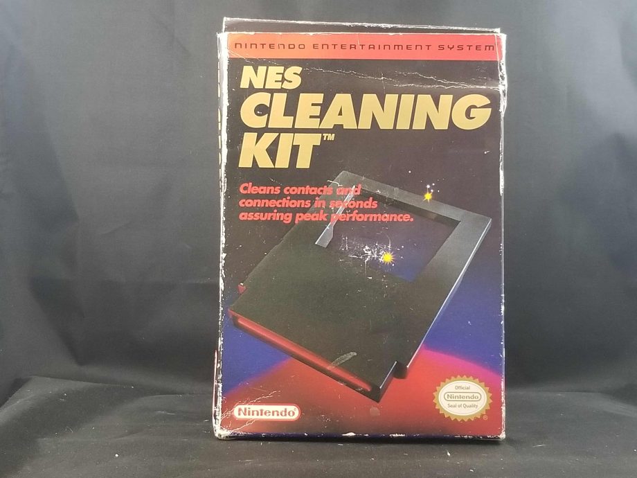 Used copy of NES Cleaning Kit for NES. Order your copy of NES Cleaning Kit today. Be sure to check out our other NES Front