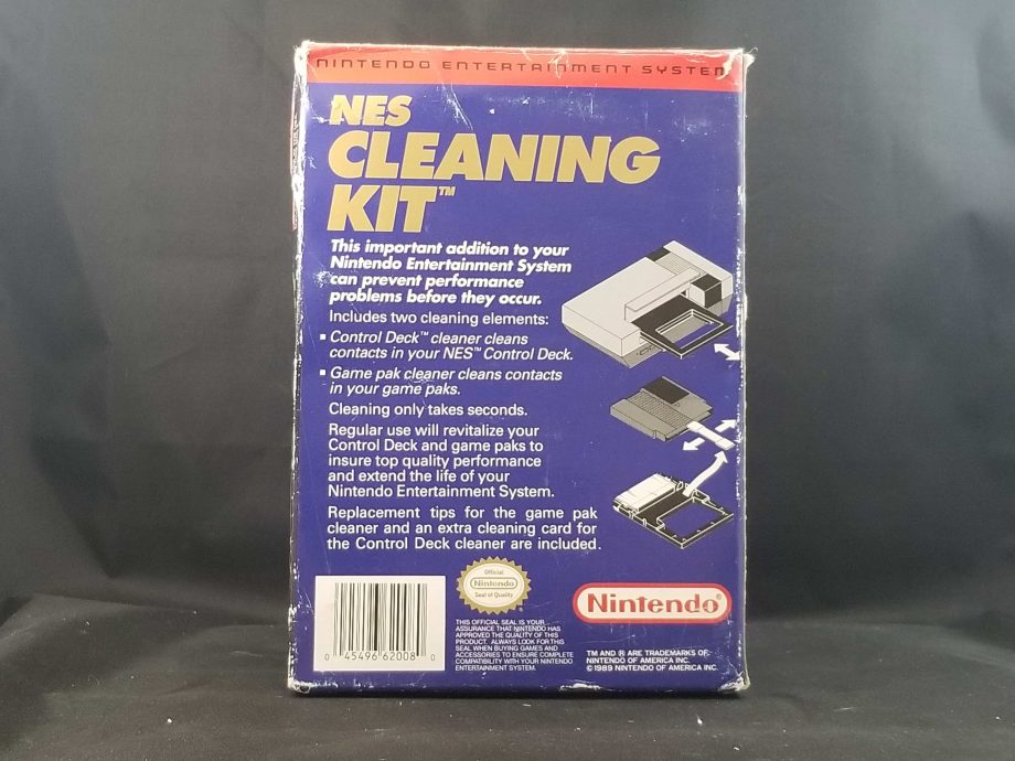 Used copy of NES Cleaning Kit for NES. Order your copy of NES Cleaning Kit today. Be sure to check out our other NES Back