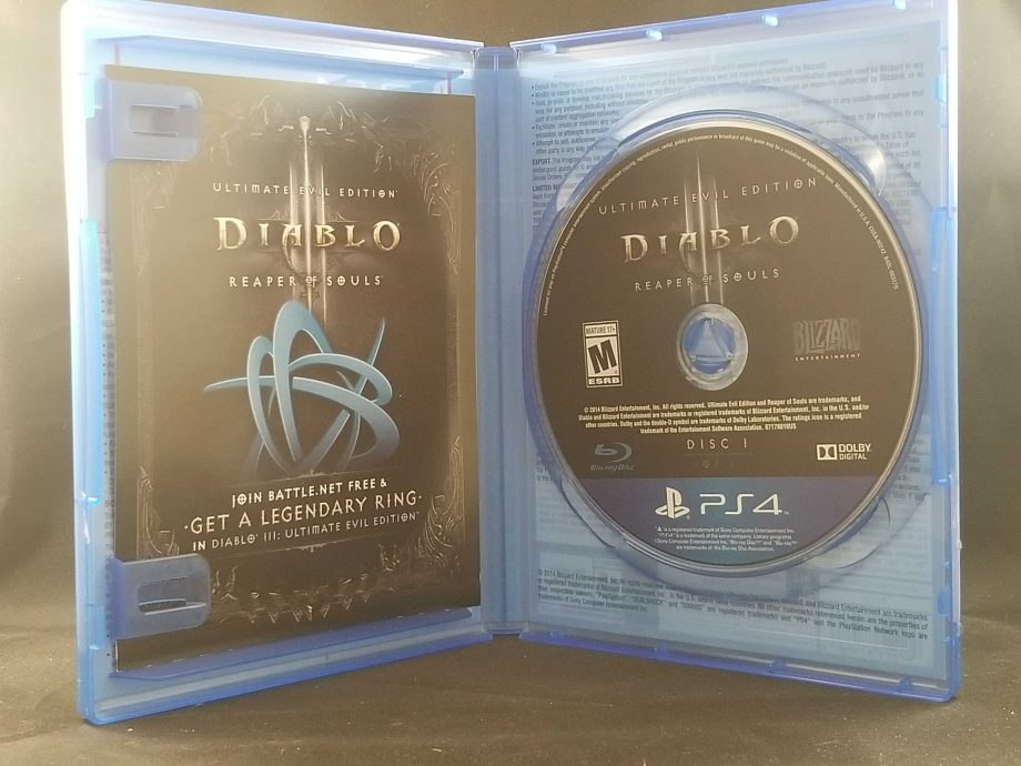 Diablo III Reaper Of Souls Ultimate Evil Edition Disc