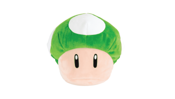 Super Mario Mega 1Up Mushroom Plush Pose 1