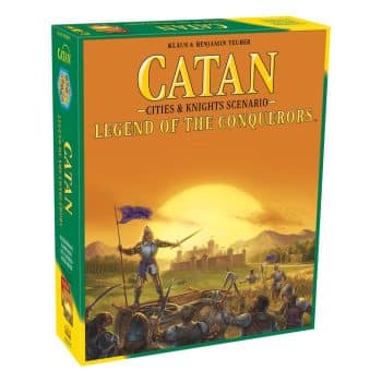 Catan Cities & Knights Scenario Legend Of The Conquerers Pose 1