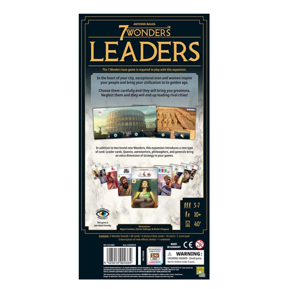 7 Wonders Leaders New Edition Pose 3