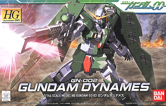 Gundam 00 1/144 High Grade Gundam Dynames Box