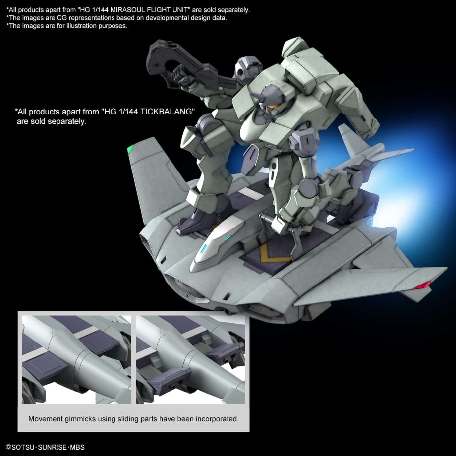 Gundam The Witch from Mercury 1/144 High Grade Tickbalang Pose 3
