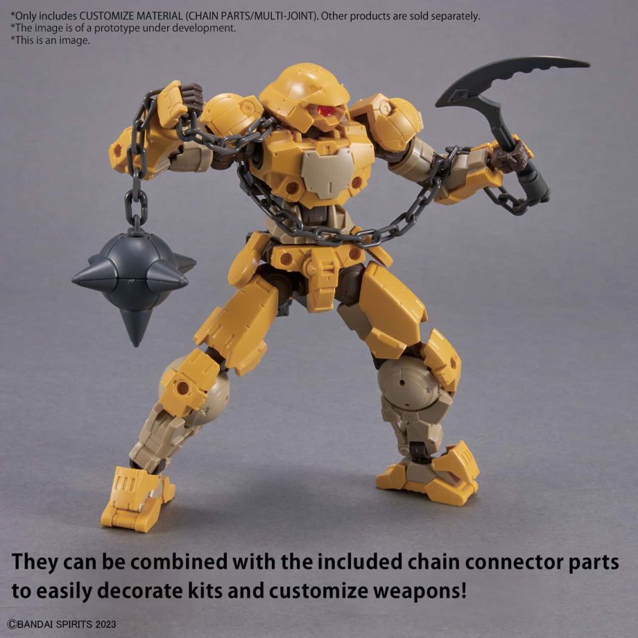 Customize Material Chain Parts/Multi Joint Pose 3