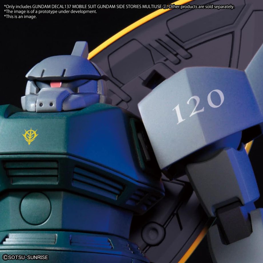 Gundam Decal 1/144 Gundam Side Stories Multiuse 2 No. 137 Pose3