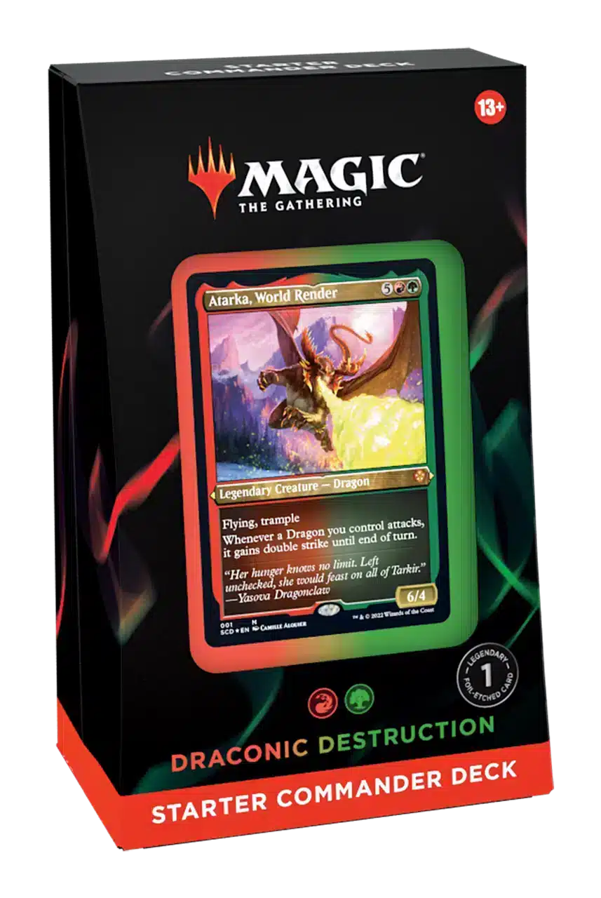Magic The Gathering Commander Starter Deck Draconic Destruction
