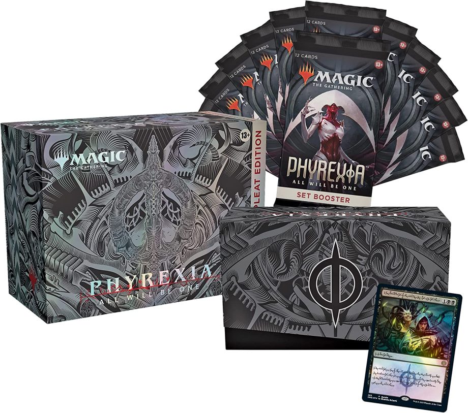 Magic The Gathering Phyrexia All Will Be One Compleat Bundle Pose 1